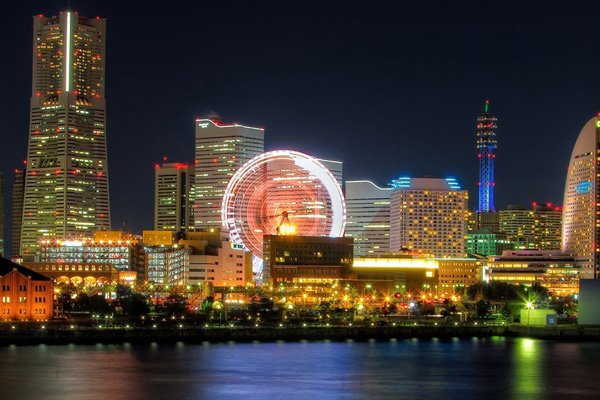 skyline tokyo japan